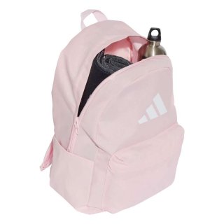 adidas Classic 3 Bars Backpack Pink/white - Pink / White adidas Classic 3 Bars Backpack Pink/white - Pink / White