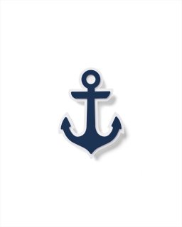 Bogg Bit - Navy Anchor Bogg Bit - Navy Anchor