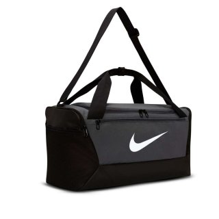 Nike Brasilia 9.5 Small Duffle Bag Grey/black S - Grey / Black