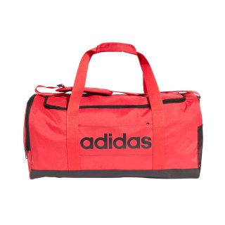 adidas Linear Duffle Bag Medium Red/black M - Red / Black
