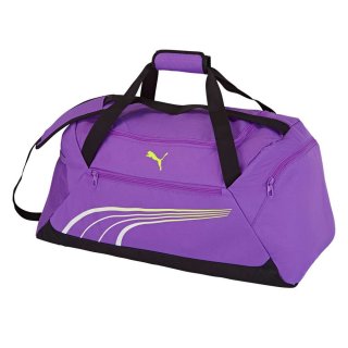 Puma Fundamentals Duffel Bag - Purple Puma Fundamentals Duffel Bag - Purple