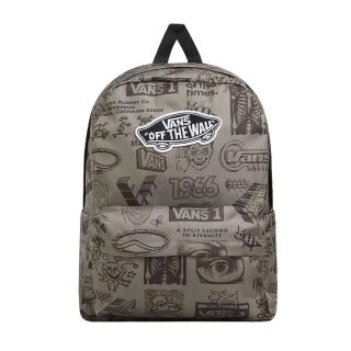 Vans Old Skool Classic Backpack - Grey Vans Old Skool Classic Backpack - Grey
