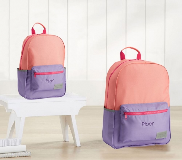 Astor Lavender Coral Backpacks Astor Lavender Coral Backpacks