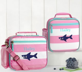 Fairfax Pink/White Stripe Lunch Bag Fairfax Pink/White Stripe Lunch Bag