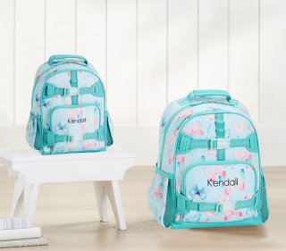 Mackenzie Aqua Gigi Butterfly Backpacks