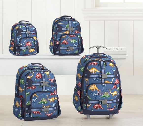 Mackenzie Blue Multi Dinos Backpack Mackenzie Blue Multi Dinos Backpack