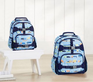 Mackenzie Blue On the Go Cars Backpacks