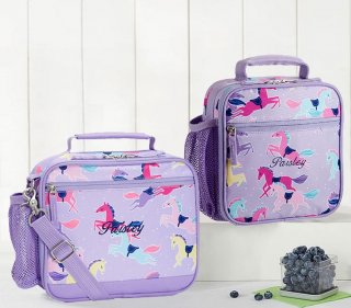 Mackenzie Lavender Playful Horses Lunch Boxes Mackenzie Lavender Playful Horses Lunch Boxes