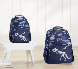 Mackenzie Navy Dinosaur Bones Light-Up Backpack Mackenzie Navy Dinosaur Bones Light-Up Backpack