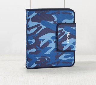 Mackenzie Navy Skateboard Camo Homework Holder