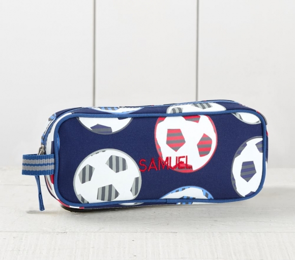Mackenzie Navy Soccer Glow-in-the-dark Pencil Case Mackenzie Navy Soccer Glow-in-the-dark Pencil Case