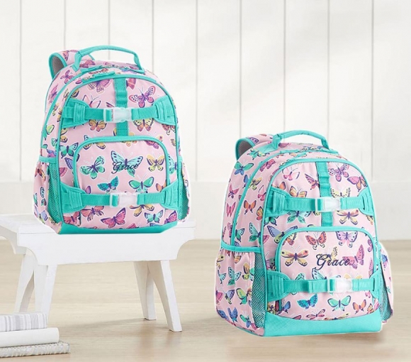 Mackenzie Pink Rainbow Butterflies Backpacks Mackenzie Pink Rainbow Butterflies Backpacks