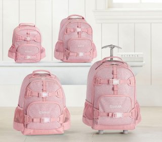 Mackenzie Pink Sparkle Glitter Backpacks