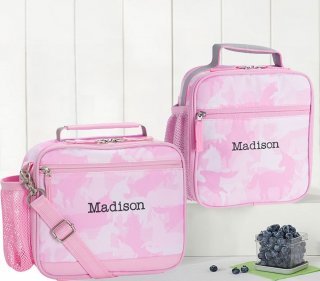 Mackenzie Pink Unicorn Camo Reflective Lunch Boxes Mackenzie Pink Unicorn Camo Reflective Lunch Boxes