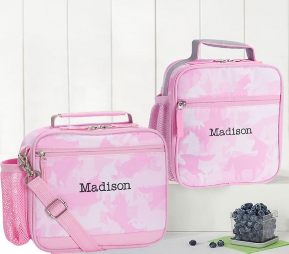 Mackenzie Pink Unicorn Camo Reflective Lunch Boxes Mackenzie Pink Unicorn Camo Reflective Lunch Boxes