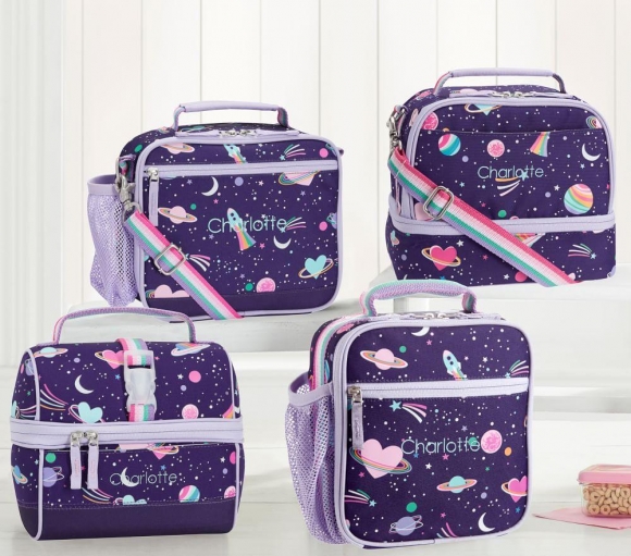 Mackenzie Rainbow Heart Galaxy Glow-in-the-dark Lunch Box Mackenzie Rainbow Heart Galaxy Glow-in-the-dark Lunch Box