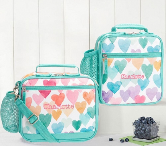 Mackenzie Rainbow Hearts Lunch Boxes Mackenzie Rainbow Hearts Lunch Boxes