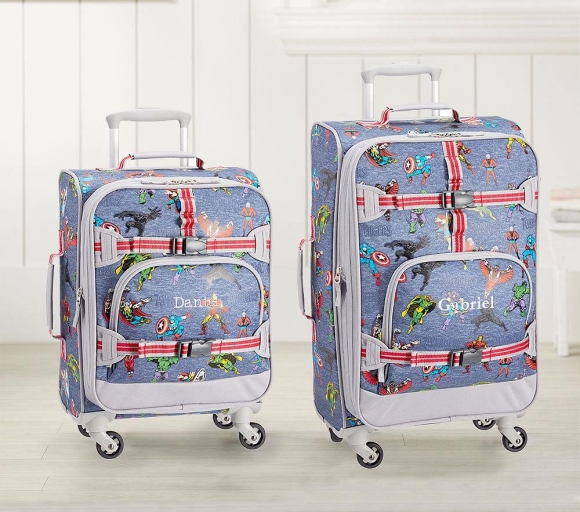 Marvel Glow-in-the-Dark Avengers Luggage Marvel Glow-in-the-Dark Avengers Luggage