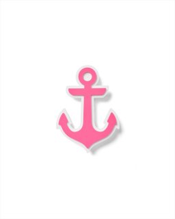 Bogg Bit - Pink Anchor Bogg Bit - Pink Anchor