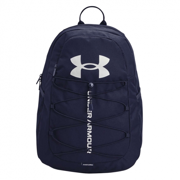 Under Armour Hustle Sport Backpack - Navy / Silver