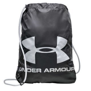Under Armour Ozsee Gym Sack - Black / Silver Under Armour Ozsee Gym Sack - Black / Silver