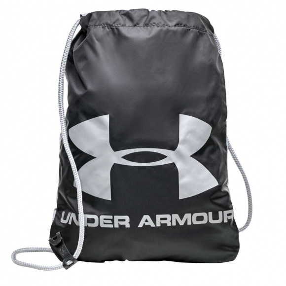 Under Armour Ozsee Gym Sack - Black / Silver Under Armour Ozsee Gym Sack - Black / Silver