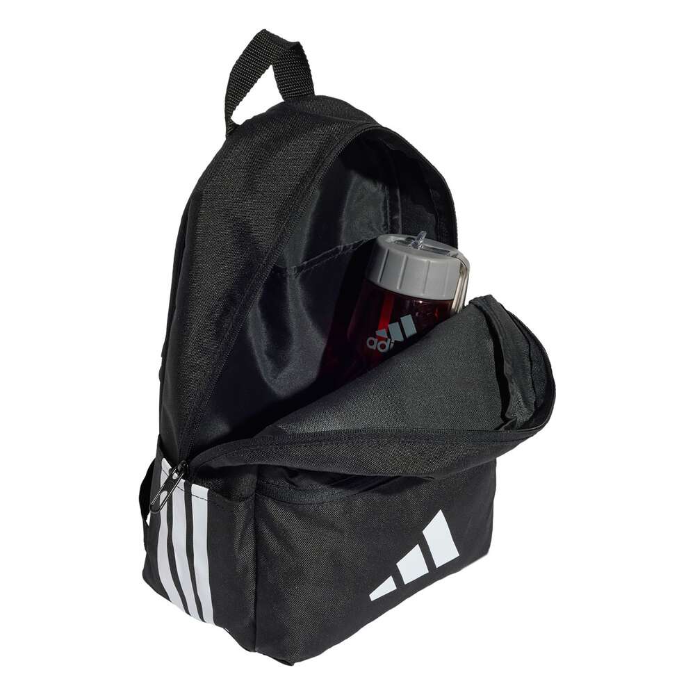 adidas Little Kids Logo Backpack Black/white - Black / White