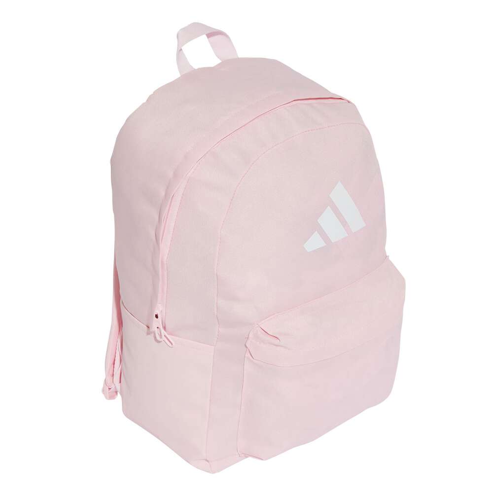 adidas Classic 3 Bars Backpack Pink/white - Pink / White