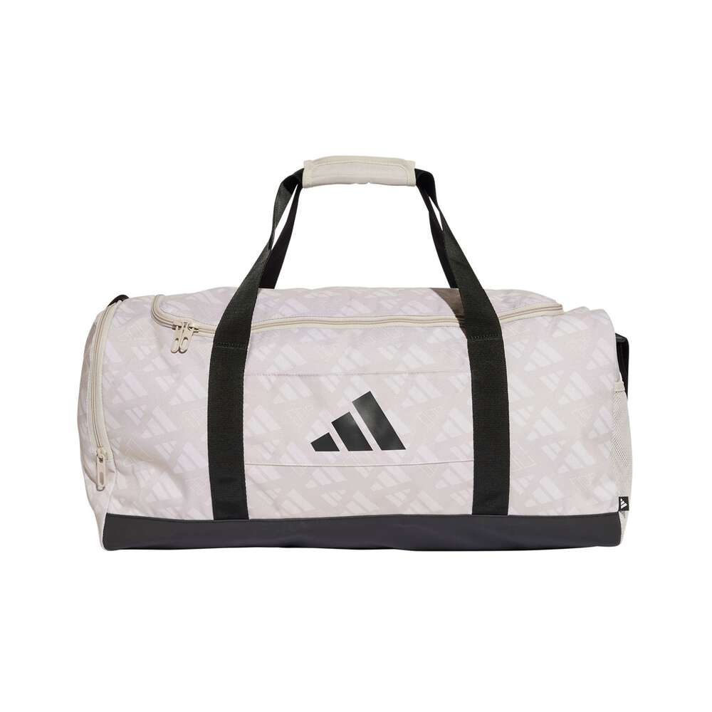 adidas Linear Printed Duffle Bag Medium Alumina/black M - Alumina / Black