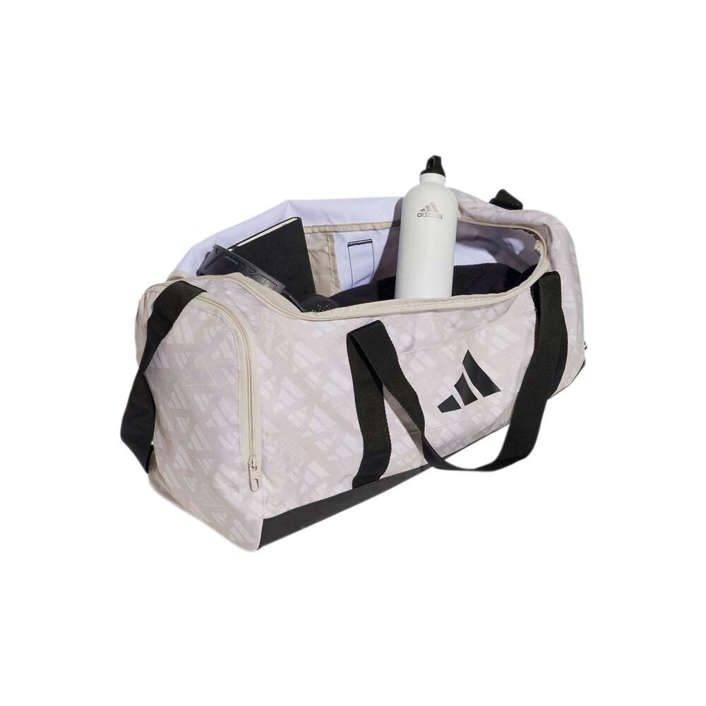 adidas Linear Printed Duffle Bag Medium Alumina/black M - Alumina / Black