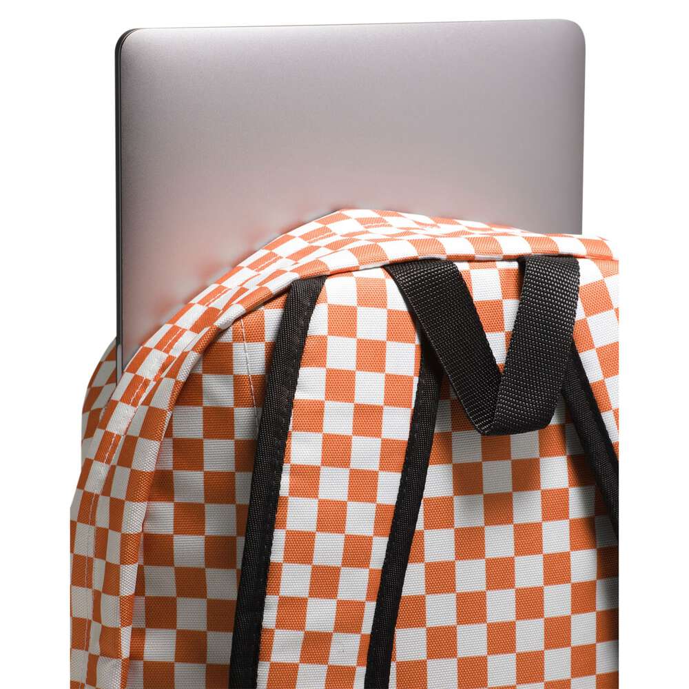 Vans Old Skool Check Backpack - Orange