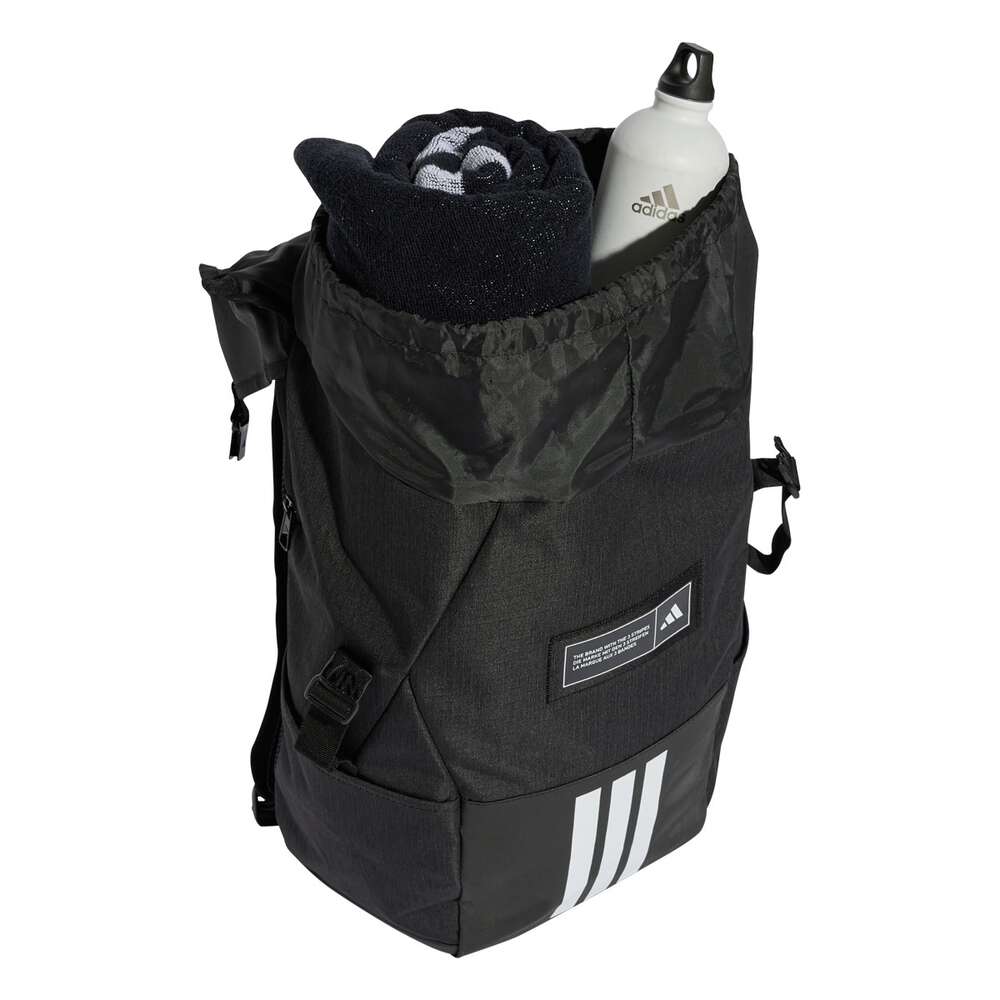 adidas 4Athlts Camper Backpack Black/white - Black / White