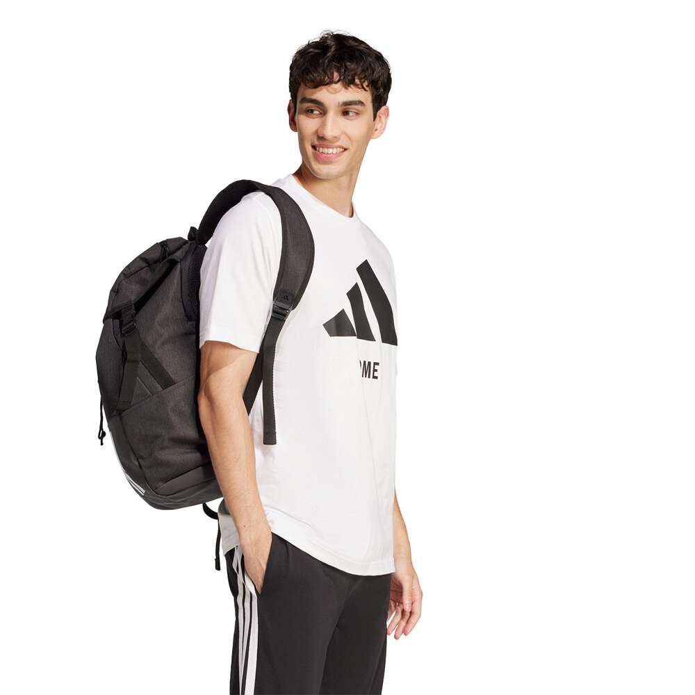 adidas 4Athlts Camper Backpack Black/white - Black / White