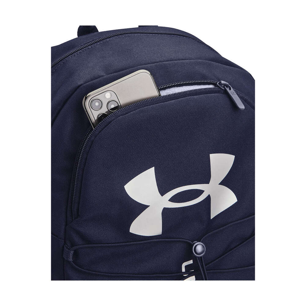 Under Armour Hustle Sport Backpack - Navy / Silver