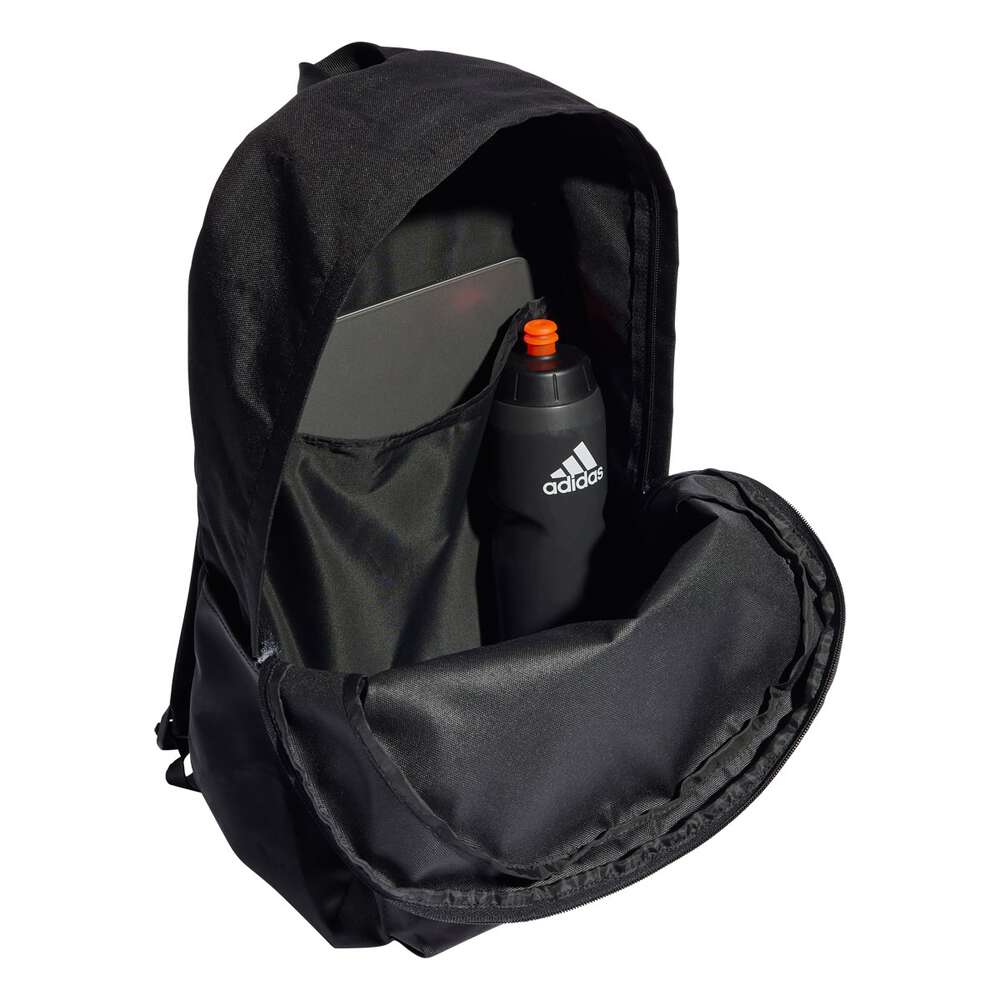 adidas Classic 3 Bars Backpack Black/white - Black / White