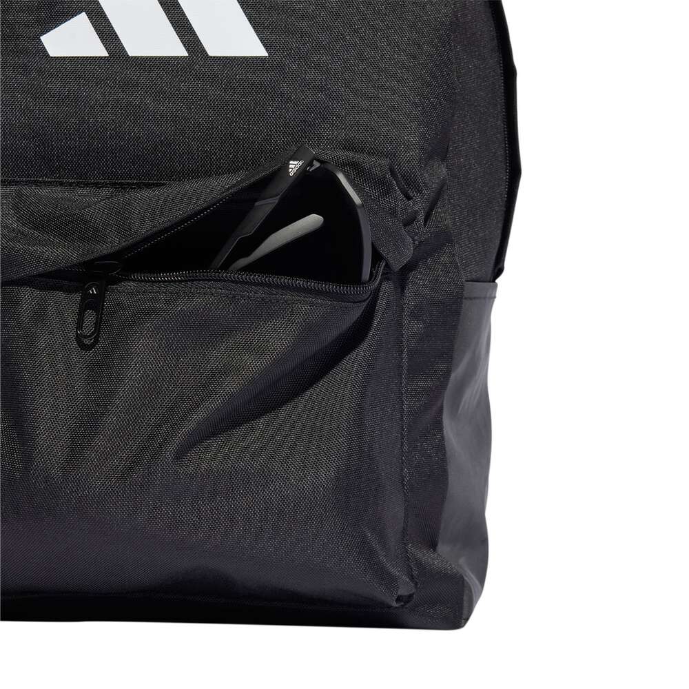 adidas Classic 3 Bars Backpack Black/white - Black / White