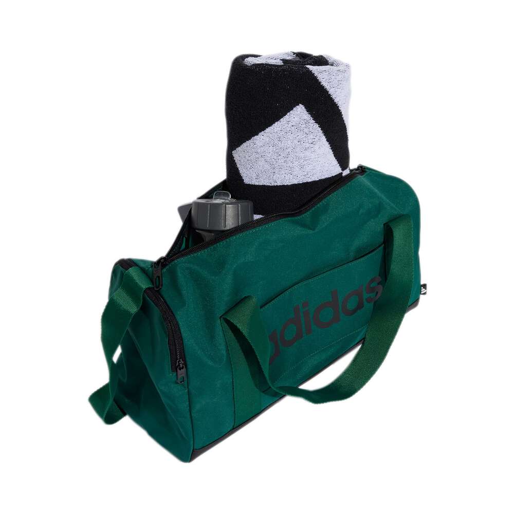 adidas Linear Duffle Bag Extra Small Green/black XS - Green / Black