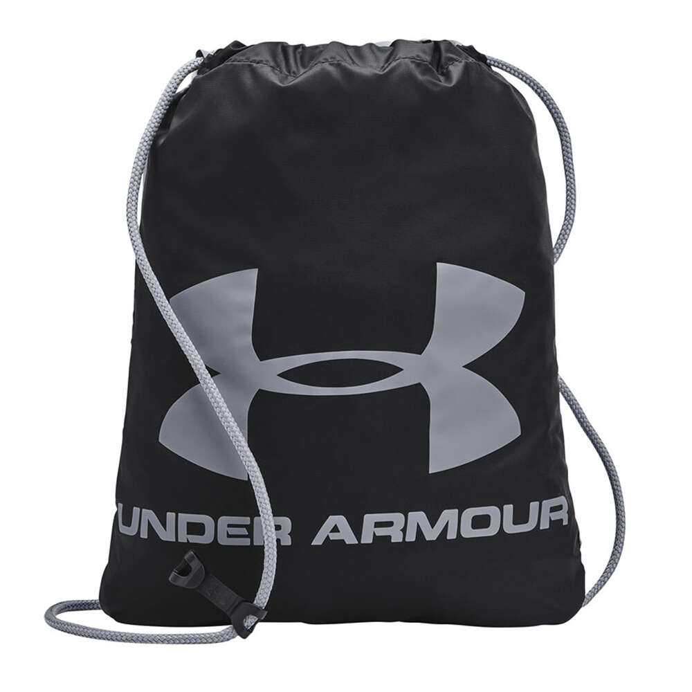 Under Armour Ozsee Gym Sack - Black / Silver