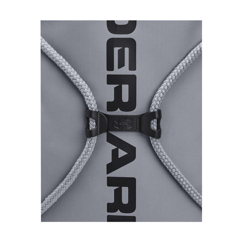 Under Armour Ozsee Gym Sack - Black / Silver